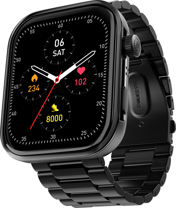 Noise ColorFit Pro 5 Max (1.96" AMOLED Display, Jet Black)