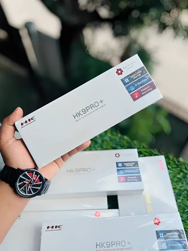 MICROBOTS HK9 Pro Plus Super Amoled Display Smartwatch for men