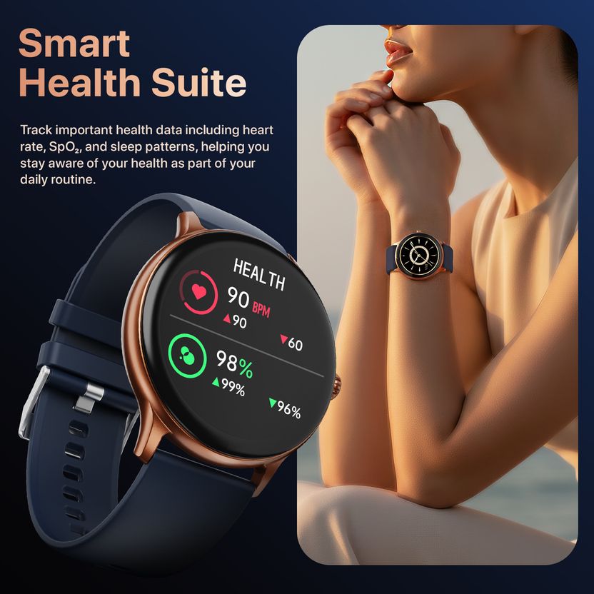 Fire-Boltt Ninja Talk 35.3mm Bluetooth Smartwatch - Image 8
