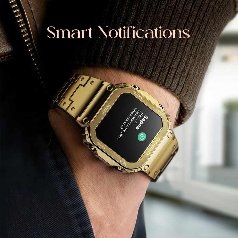 Fire-Boltt Retro 1.54" Display Bluetooth Calling Smartwatch - Image 7