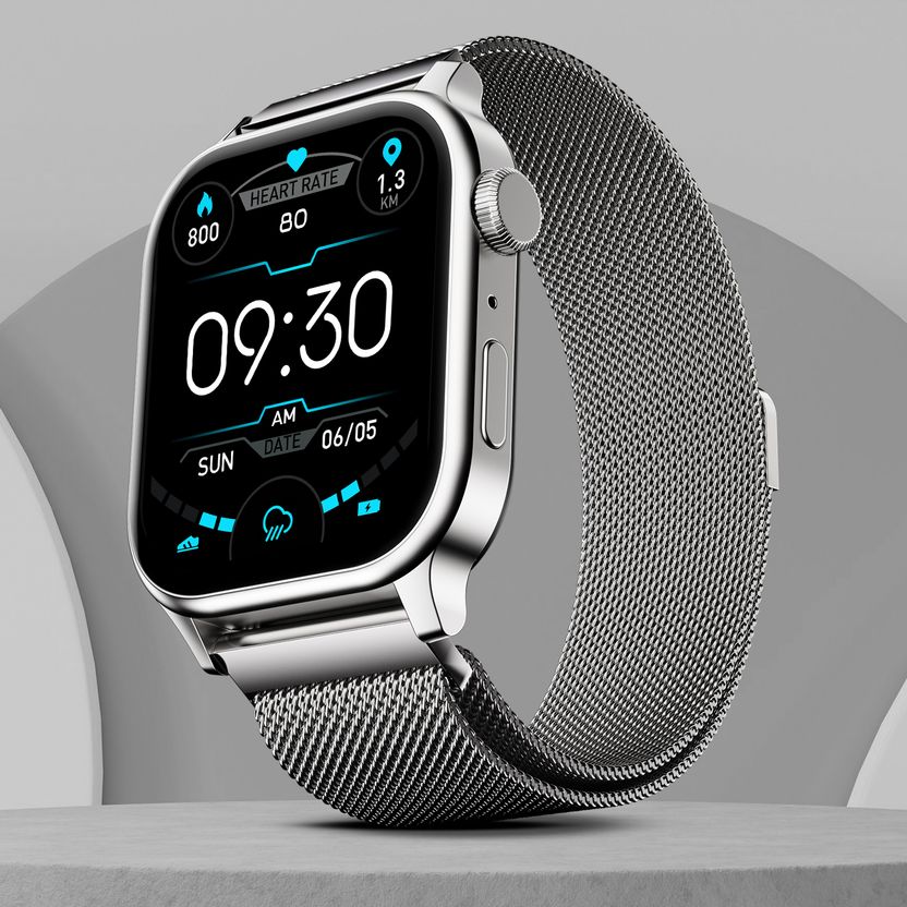 Fire-Boltt Rise Luxe 2026 47mm Metal Smartwatch - Image 1