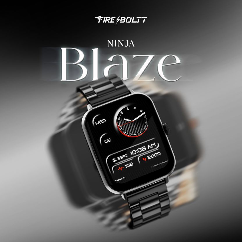 Fire-Boltt Ninja Blaze 1.83" HD Display Smartwatch - Image 2