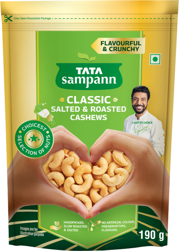 Tata Sampann Roasted and Salted Cashew