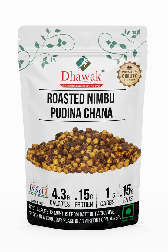 Dhawak oasted Nimbu Pudina Chana [Spicy, Roasted Flavoured
