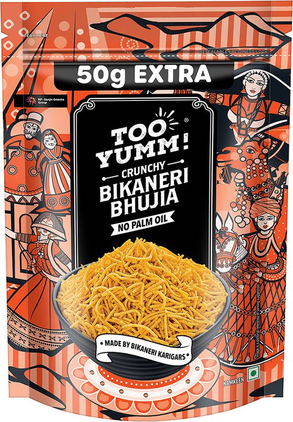 Too Yumm! Namkeen Crunchy Bikaneri Bhujia No Palm Oil 350 g