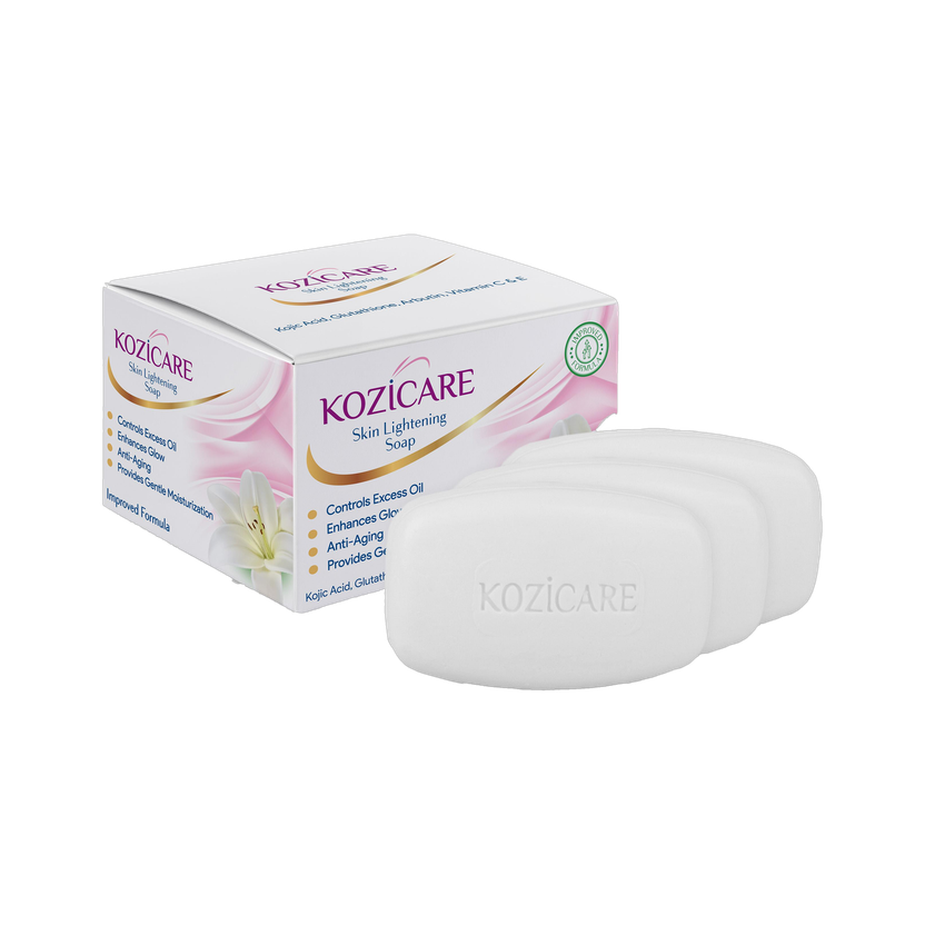 Kozicare Skin Lightening Soap with Kojic Acid & Arbutin