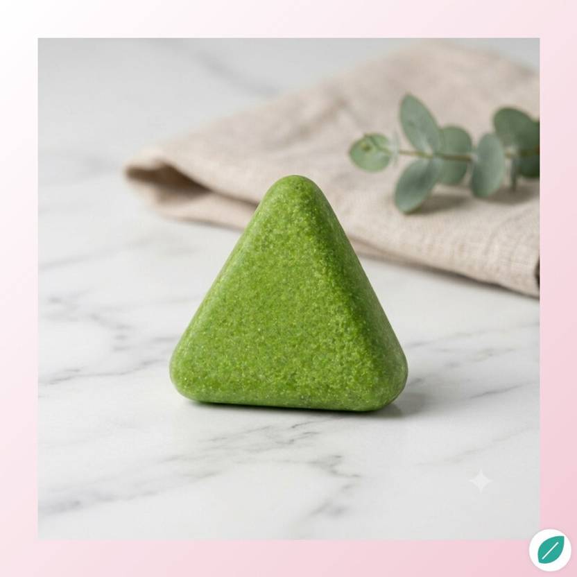 ONE PEAU Grass Herbal Shampoo Bar - Hair and Scalp Care for Dandruff Care