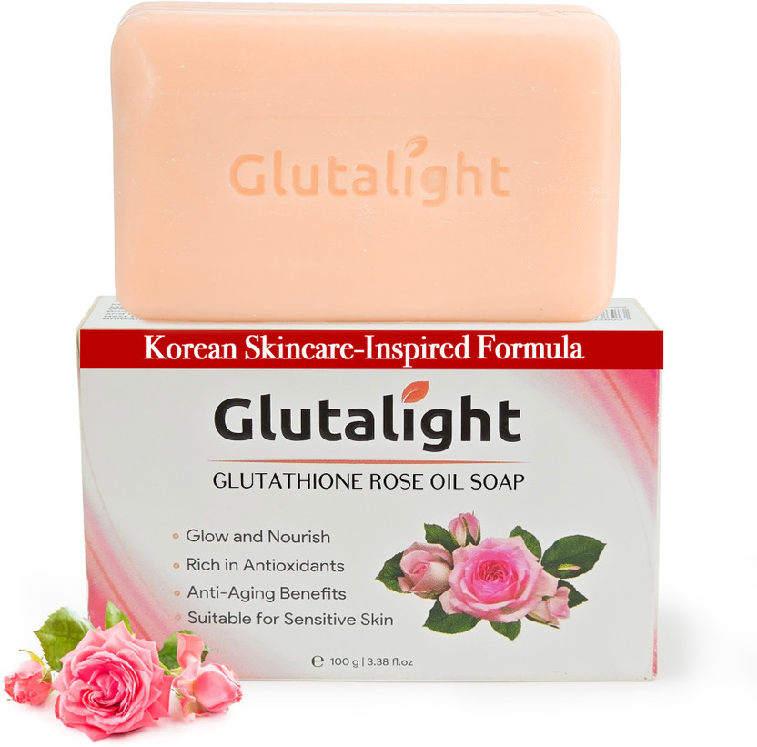 Glutalight Glutathione Rose Oil Soap