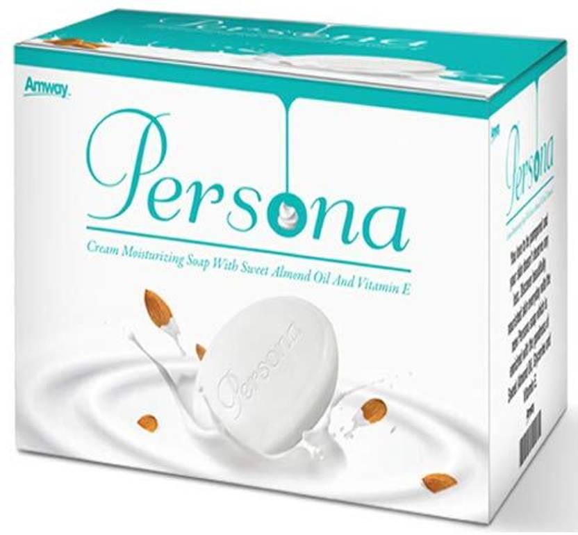 Amway Persona Creme Moisturizing Bath Soap |Each Bar 100 gm |1 Box 3 Soaps |