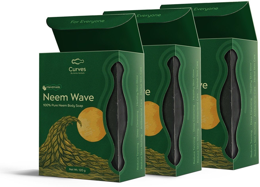 Curves By Anita Herbals Neem Wave Soap