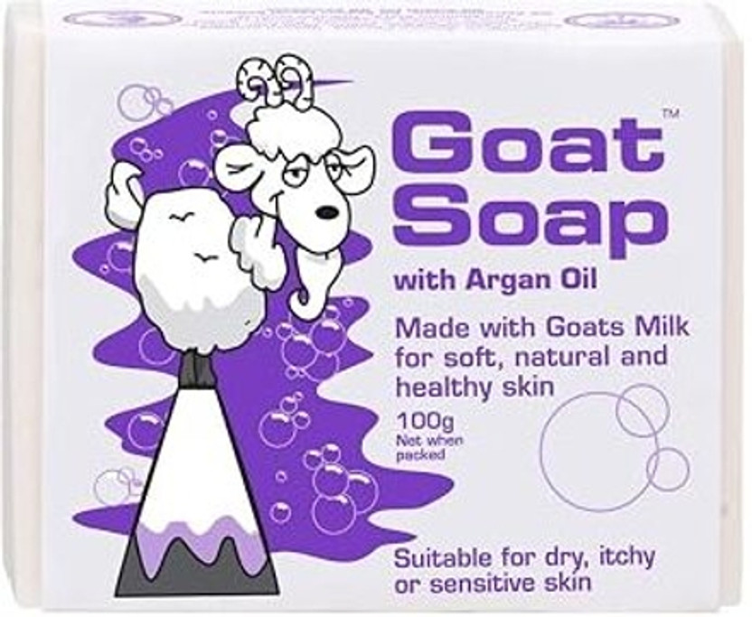 Goat Moisturizing Bathing Soap Bar with Argan Oil
