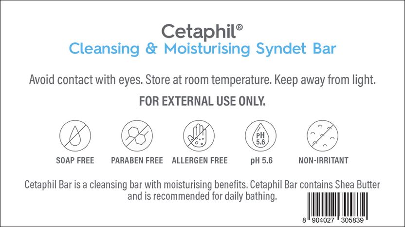 Cetaphil Cleansing Moisturizing Syndet Bar 4x100g - Image 7
