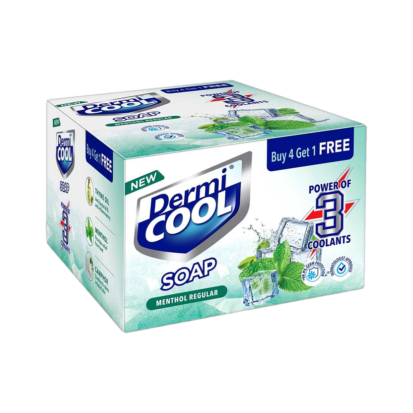 Dermicool Soap With The Power Of 3 Coolants