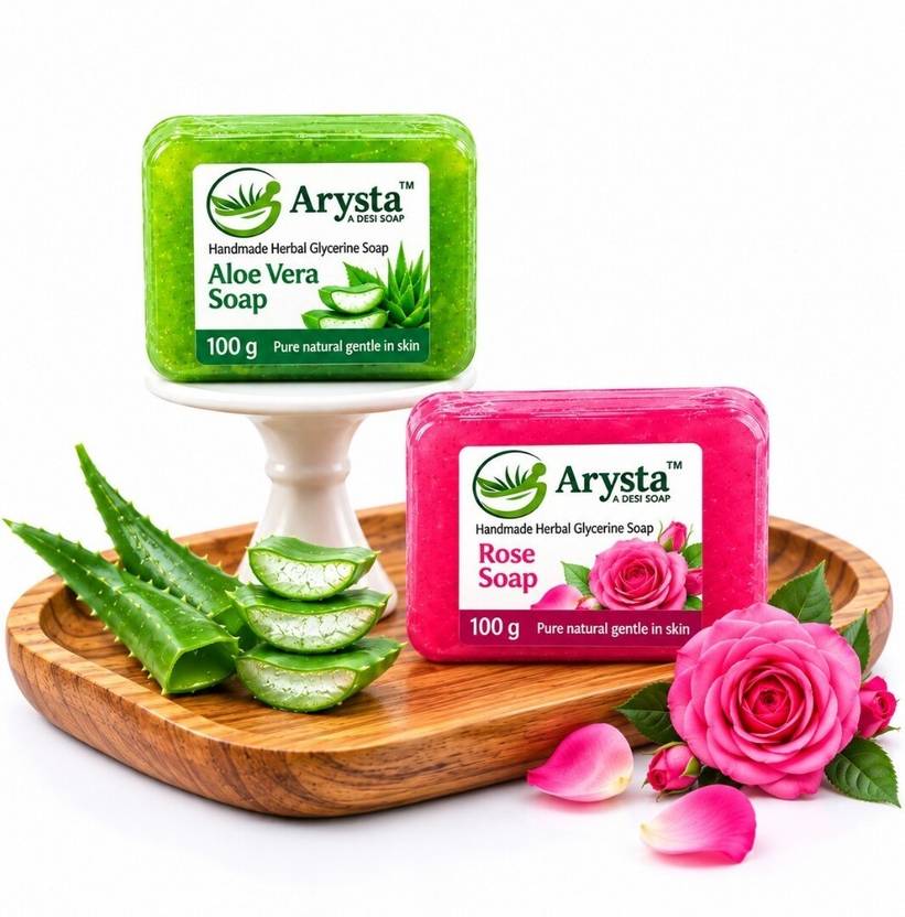 arysta Herbal Soap Combo, Pack of 2