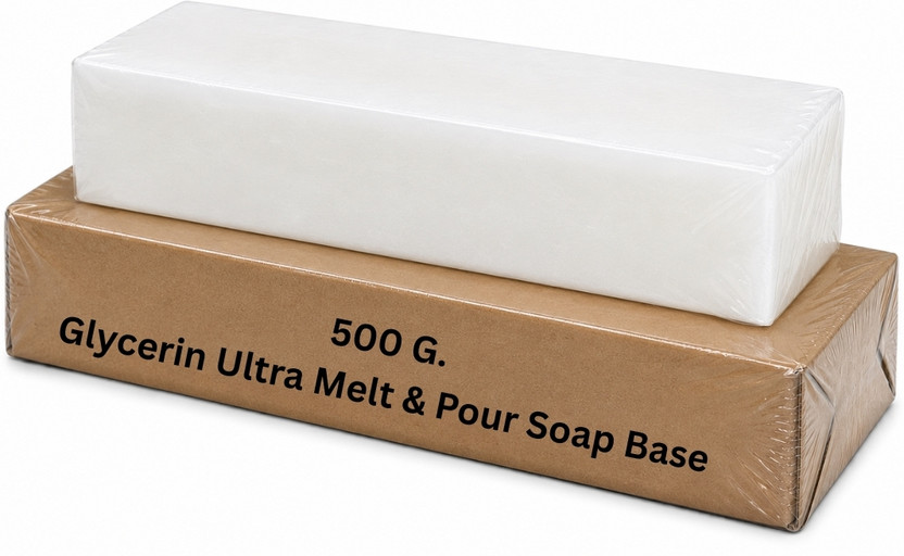 G LOOK Melt & Pour Soap Base 500G. SLS Free Glycerin DIY