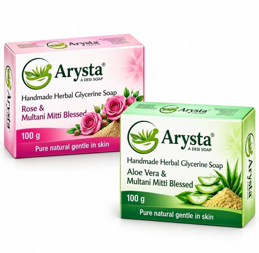 arysta Herbal Soap Combo Pack of 2