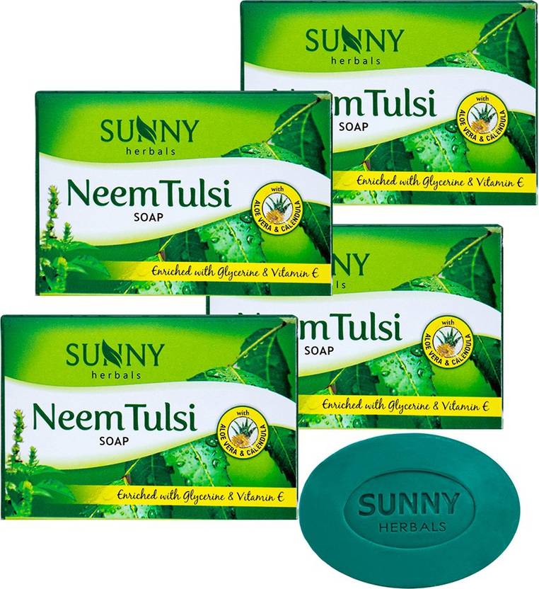 Sunny Herbals Neem Tulsi Soap Price in India, Buy Sunny Herbals Neem Tulsi Soap Online In