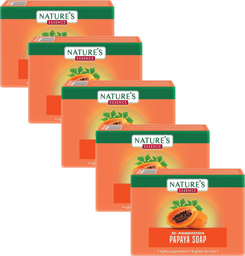 Nature's Essence De-Pigmentation Papaya Soap 75G (Pack ...5 x 75