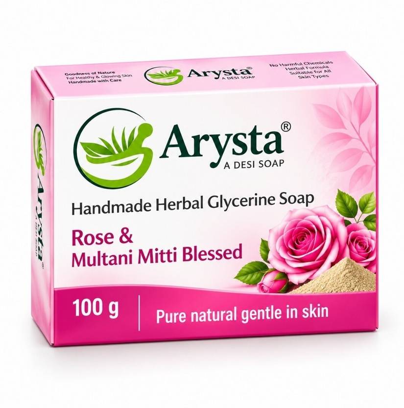 arysta Handmade Herbal Glycerine Soap Combo 100g Each