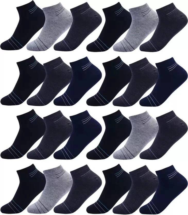 IVOLGA 
Men & Women Self Design Ankle Length  (Pack of 12)