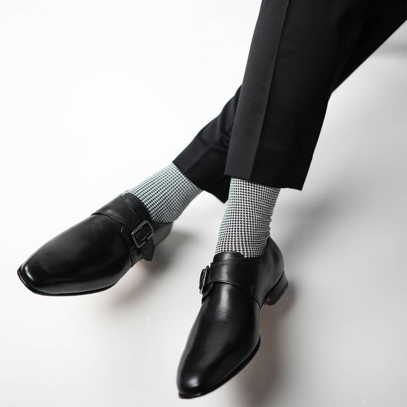 Theater Men Checkered Calf Length