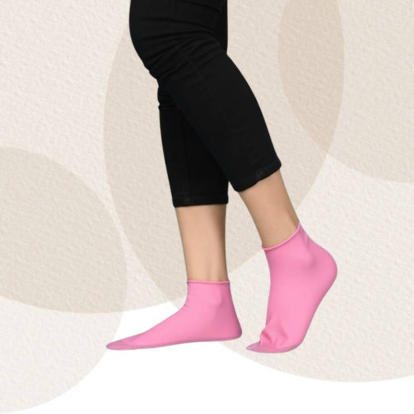 Heelshield Women Solid Ankle Length