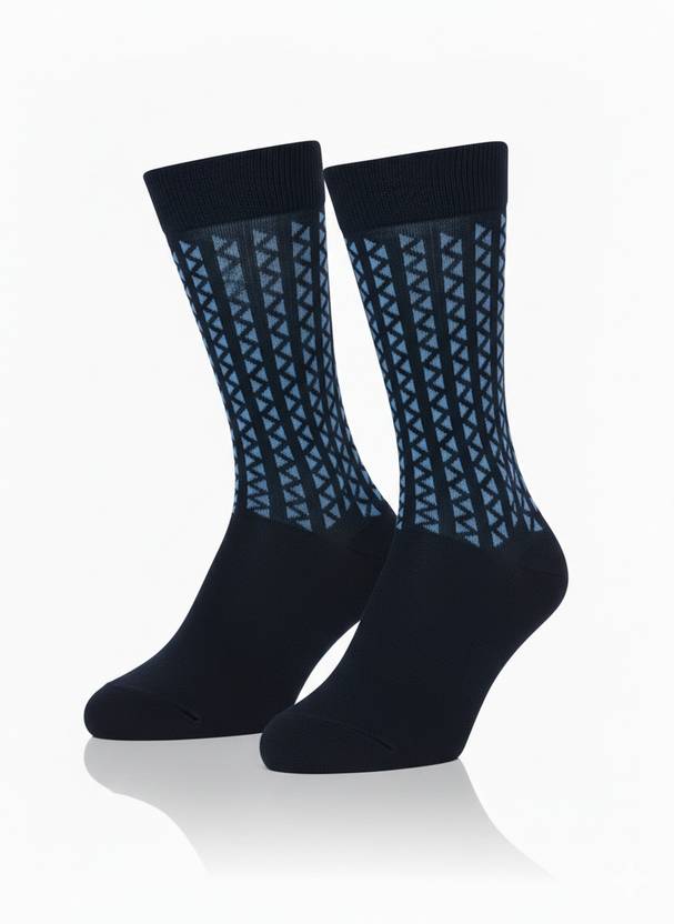 SOCKSXPRESS Men Self Design Ankle Length