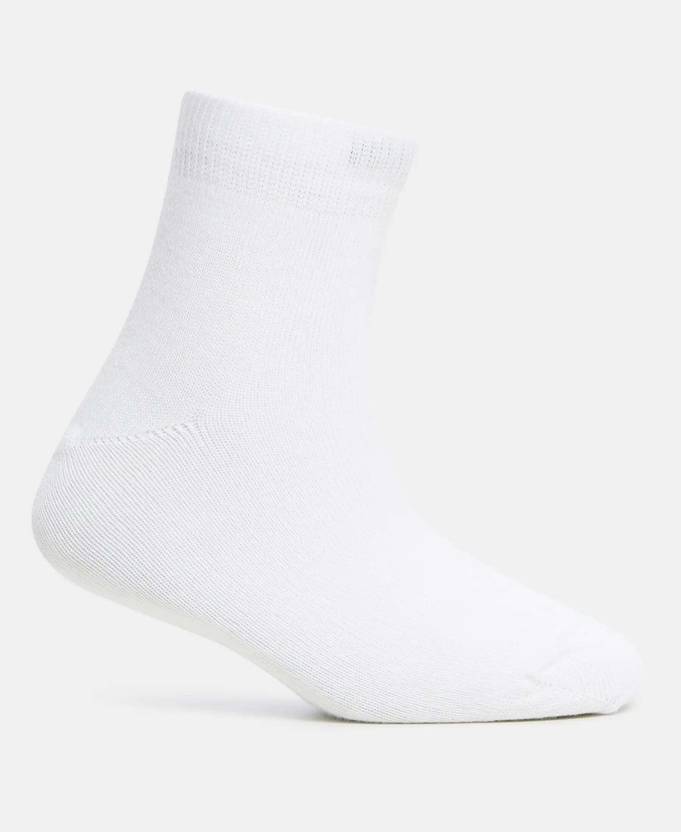 JOCKEY 7801 Compact Cotton Stretch Boys & Girls Solid Ankle Length
