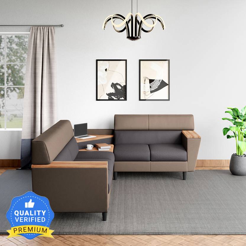 Godrej Interio Vertex Fabric 5 Seater Sofa Price in India Buy Godrej