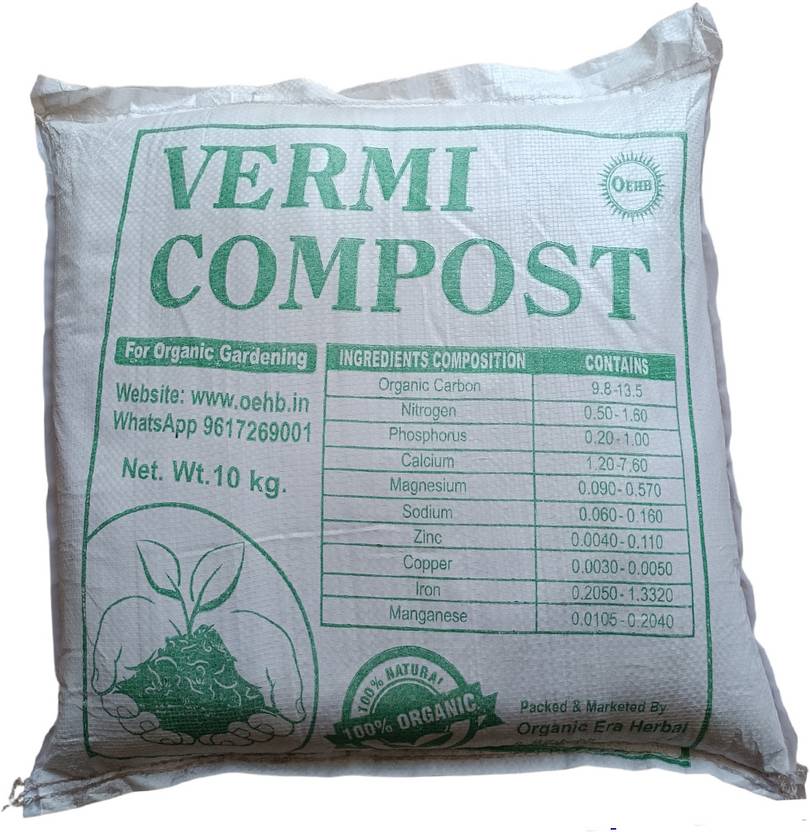 ORGANIC ERA 100 Organic Soil Manure 10kg Manure Price in