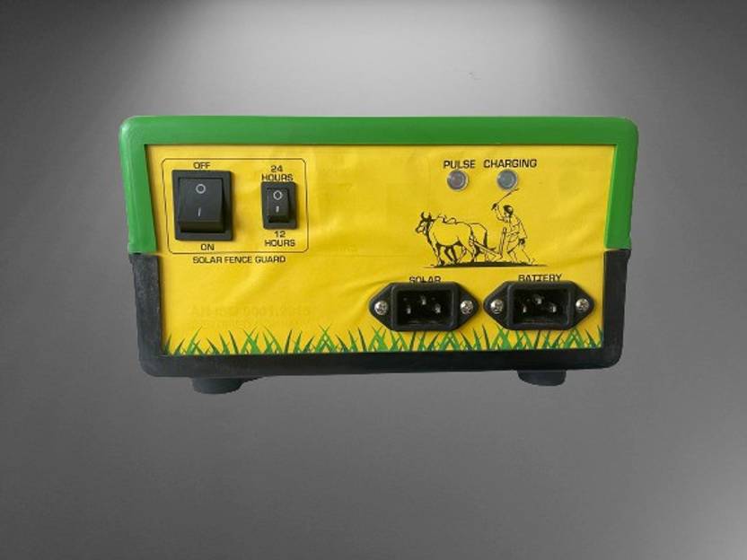 SILONIX Solar Fence Guard for 50 Vigha of Land Area (Farm Crops Protection System) MPPT Solar
