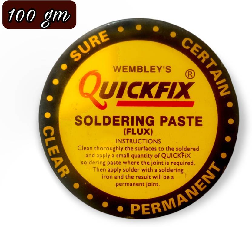 DIC Quickfix Solder Paste Flux 100gm brown rosinrich paste 0 W Simple