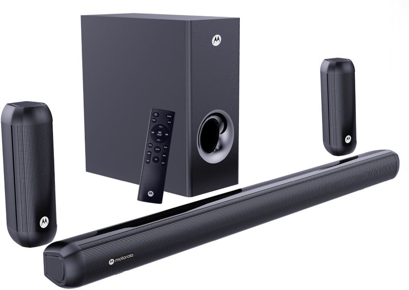 Motorola AmphisoundX Vibe 330W Bluetooth Soundbar Black - Image 1
