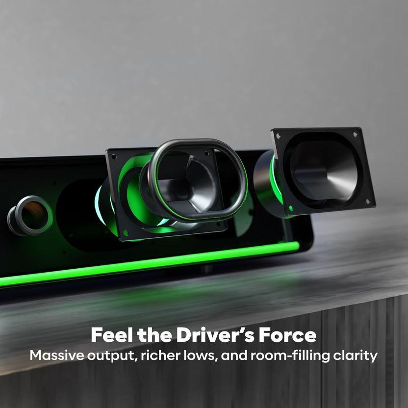 GOVO Gosurround 975 Pro 400W Bluetooth Soundbar (Silver) - Image 4