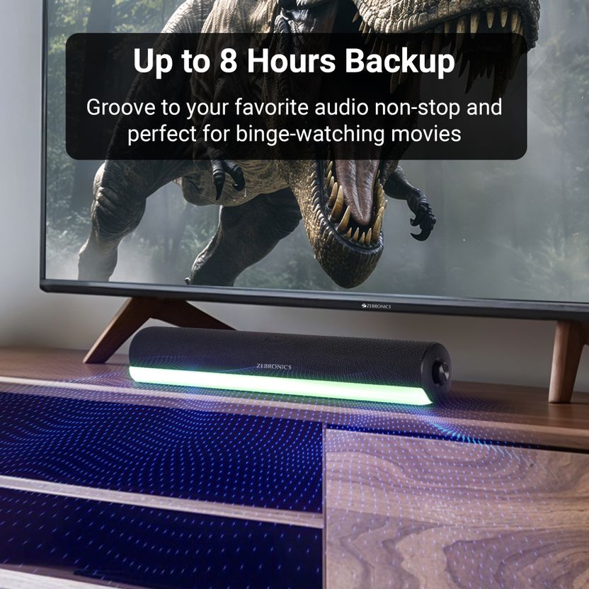 ZEBRONICS Vita 201 16W Bluetooth Soundbar Black - Image 3