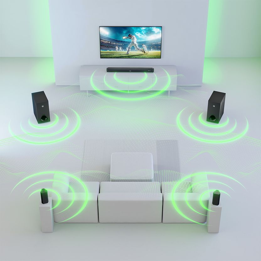 GOVO GOSURROUND 999 660W Bluetooth Soundbar - Image 4