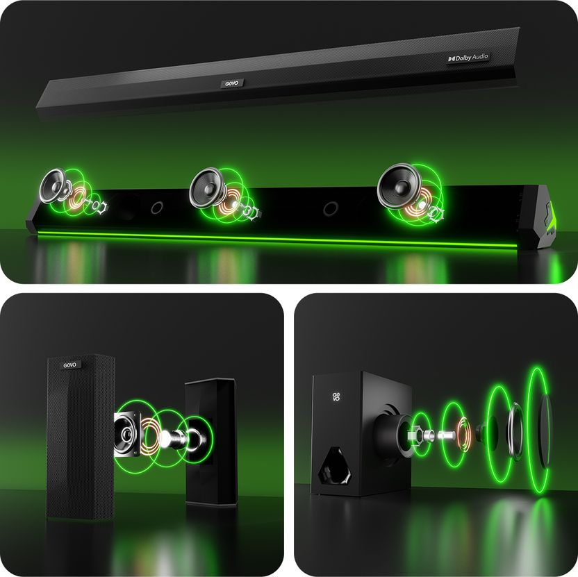 GOVO GOSURROUND 999 660W Bluetooth Soundbar - Image 3