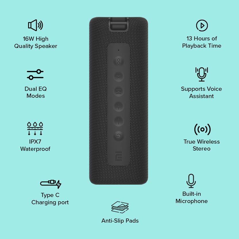 Mi Portable 16W Bluetooth Speaker - Image 2