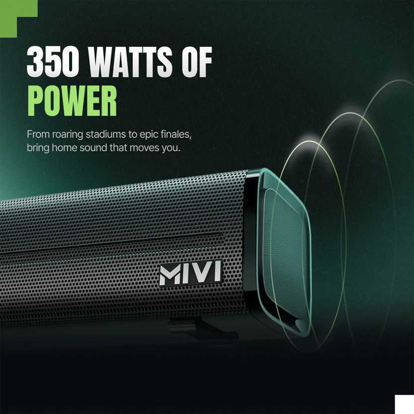 Mivi Fort H350 350W 5.1 Channel Soundbar - Image 3