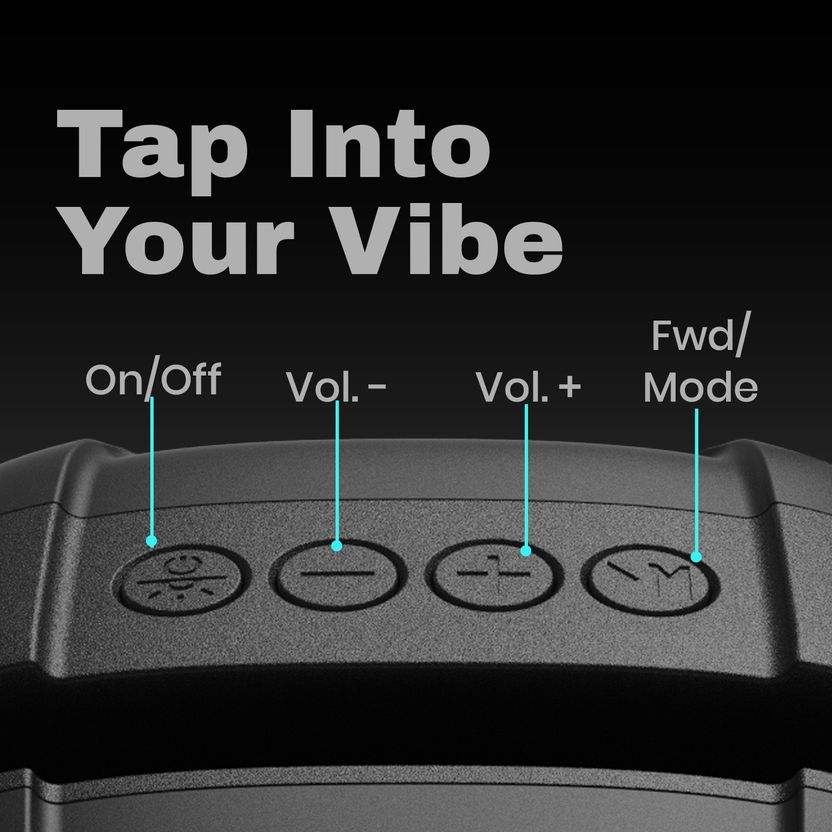 EVM BTS-202 5W Bluetooth Speaker Black - Image 5