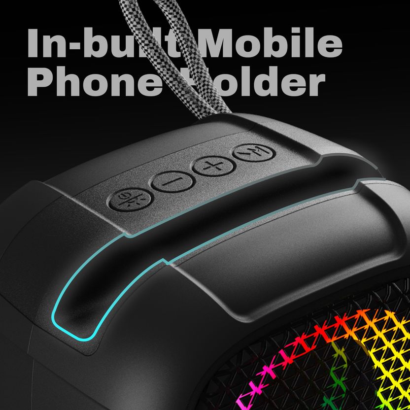 EVM BTS-202 5W Bluetooth Speaker Black - Image 3