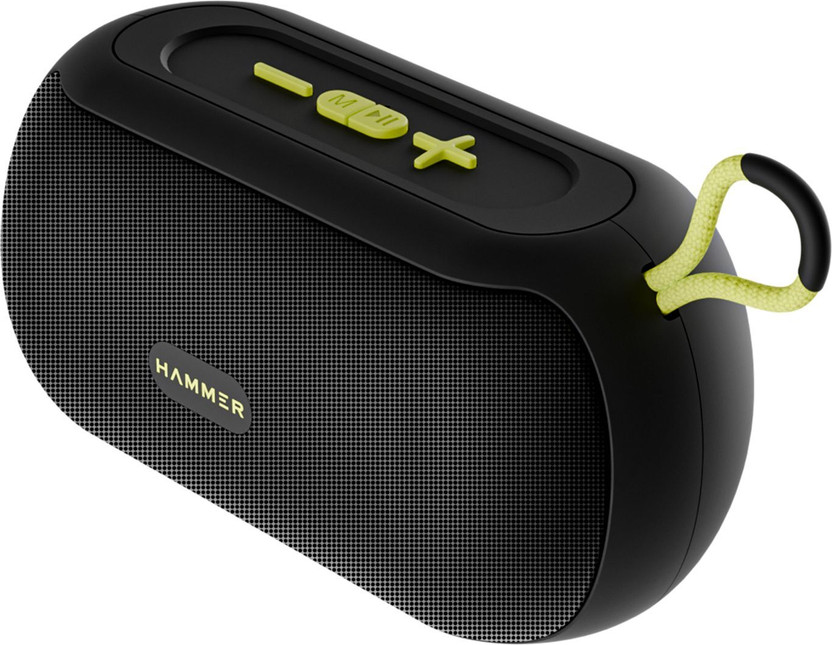 Click to enlarge Buy Hammer Wave 10W Speaker with Twin Pairing, 8 Hours Playtime, Made in India 10 W Bluetooth Speaker Online from Flipkart.com