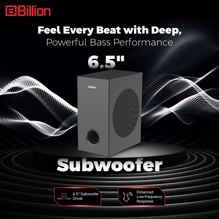 Billion Thunder 240 2.1 Channel Soundbar - Image 4