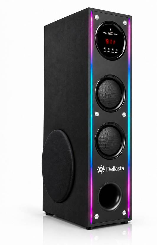 dellasta B-17b DJ Bass Tower Speaker Bluetooth Speaker 120 W Bluetooth Party Speaker