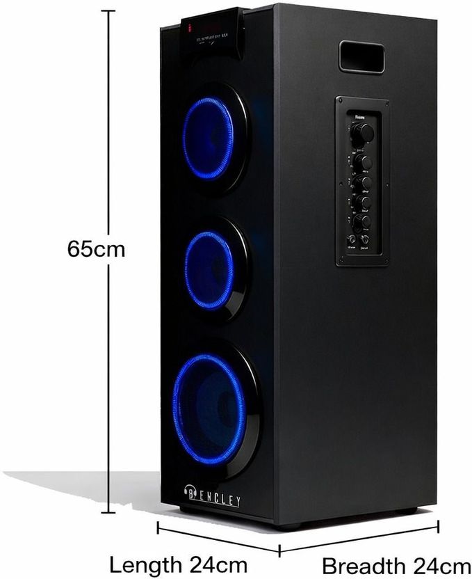 Bencley SUPERME 195W Bluetooth Tower Speaker (Black) - Image 4