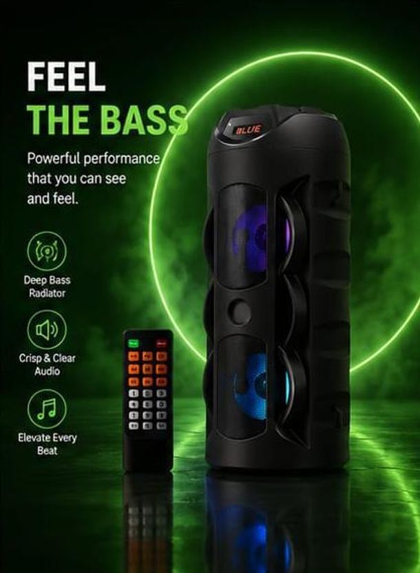 3RY 40W Portable Bluetooth Tower Speaker - Image 2