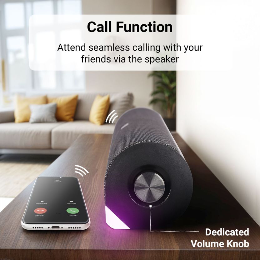 ZEBRONICS Vita 201 16W Bluetooth Soundbar Black - Image 4