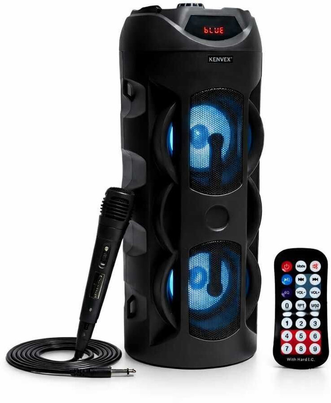 Buy kenvex 234-PARTY-SPEAKER-MIC&REMOTE-TOWER 40 W Bluetooth Tower Speaker Online from Flipkart.com