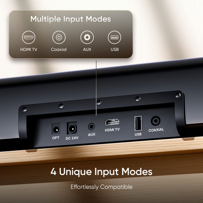 Mivi Fort H160 160W 2.1 Channel Soundbar - Image 6