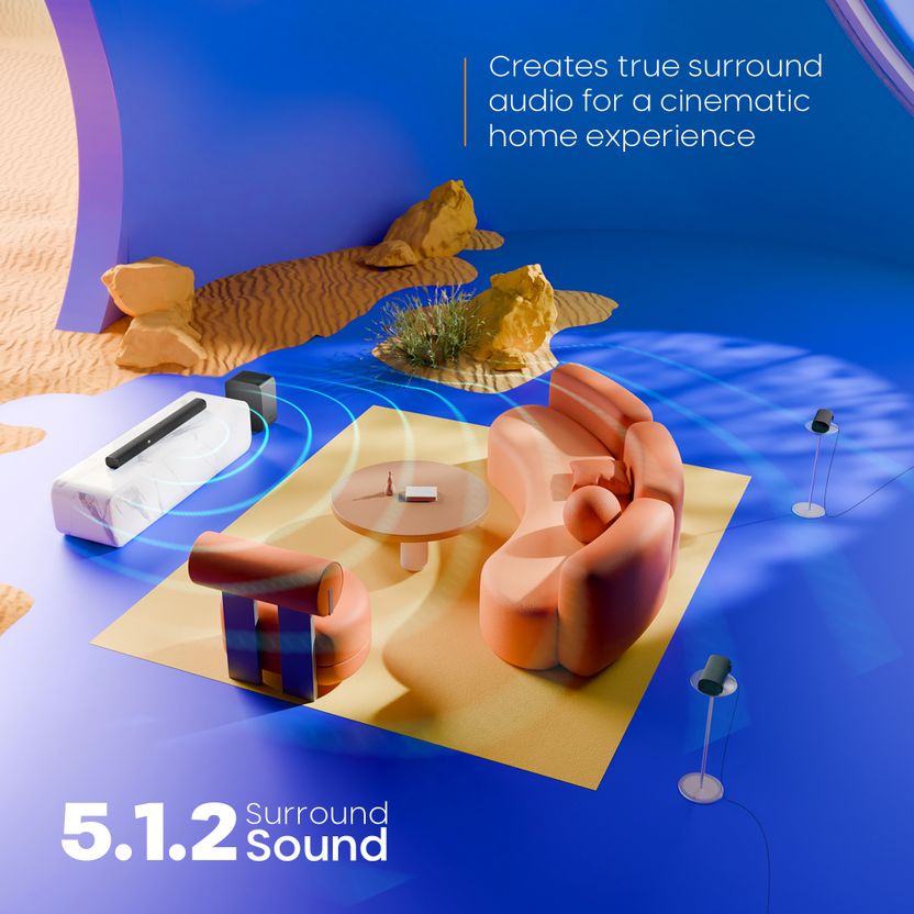 ZEBRONICS Juke Bar 9890 Wireless Subwoofer & Satellites - Image 3